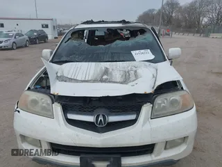 2005 Acura MDX with VIN 2HNYD18295H559868, listed as a IAAI auction lot 41528222 with 1 mi miles. Bid and sale history available at carsss.com. Image 12.
