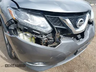 2015 Nissan Rogue SL with VIN 5N1AT2MV9FC858339, listed as a IAAI auction lot 41847604 with 147,894 mi miles. Bid and sale history available at carsss.com. Image 6.