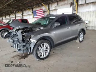 2012 Mazda CX-9 Grand Touring with VIN JM3TB3DV3C0358817, listed as a Copart auction lot 49410685 with 0 mi miles and Salvage Title. Bid and sale history available at carsss.com. Image 1.