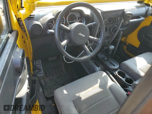 2008 Jeep Wrangler Rubicon with VIN 1J8GA64158L629712, listed as a Copart auction lot 59665675 with 125,616 mi miles and Clean title. Bid and sale history available at DreamBid. Image 8.