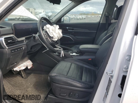 2023 Kia Telluride SX Prestige X-Pro with VIN 5XYP5DGC9PG350576, listed as a Copart auction lot 49342325 with 23,397 mi miles and Salvage title. Bid and sale history available at DreamBid. Image 7.