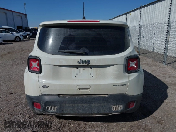 2020 Jeep Renegade Sport with VIN ZACNJAAB7LPL70754, listed as a IAAI auction lot 41506792 with 63,896 mi miles and . Bid and sale history available at carsss.com. Image 17.