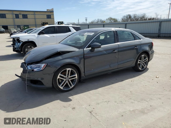 2019 Audi A3 Sedan Premium with VIN WAUAUGFF1K1013136, listed as a Copart auction lot 48603865 with 69,977 mi miles and Salvage Title. Bid and sale history available at carsss.com. Image 1.