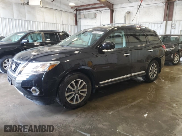 2016 Nissan Pathfinder SL with VIN 5N1AR2MM3GC664980, listed as a Copart auction lot 59865905 with 138,627 mi miles and Clean title. Bid and sale history available at DreamBid. Image 1.