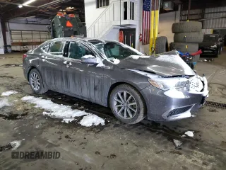 2020 Acura TLX w/Technology Pkg with VIN 19UUB1F59LA001720, listed as a Copart auction lot 45046615 with 128,218 mi miles and Salvage Title. Bid and sale history available at carsss.com. Image 4.