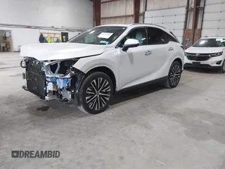 2024 Lexus RX 350h with VIN 2T2BBMCA6RC039544, listed as a IAAI auction lot 42224785 with 9,952 mi miles and . Bid and sale history available at DreamBid. Image 2.