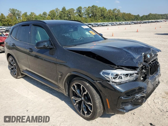 2020 BMW X3 M Competition with VIN 5YMTS0C00L9B27179, listed as a Copart auction lot 66031813 with 51,814 mi miles. Bid and sale history available at carsss.com. Image 4.
