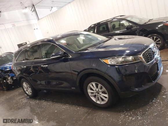 2020 Kia Sorento LX with VIN 5XYPGDA31LG677602, listed as a IAAI auction lot 41758000 with 87,679 mi miles. Bid and sale history available at carsss.com. Image 13.