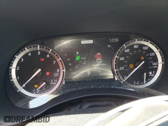 2022 Toyota Highlander XSE with VIN 5TDLZRBH8NS242131, listed as a Copart auction lot 59352015 with 26,232 mi miles and Salvage title. Bid and sale history available at DreamBid. Image 9.