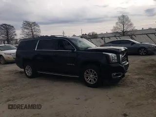 2018 GMC Yukon XL SLT with VIN 1GKS2GKC2JR318206, listed as a Copart auction lot 47023075 with 0 mi miles and Salvage Title. Bid and sale history available at carsss.com. Image 11.