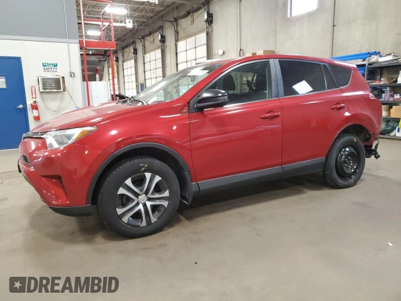 2017 Toyota RAV4 LE with VIN 2T3BFREV1HW574145, listed as a Copart auction lot 53735635 with 79,688 mi miles and Salvage Title. Bid and sale history available at DreamBid. Image 1.