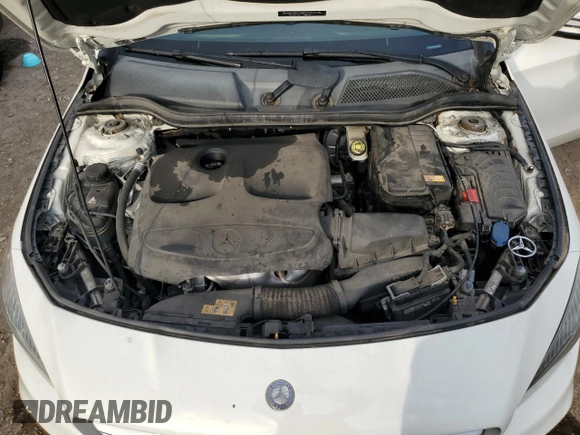 2017 Mercedes-Benz CLA 250 with VIN WDDSJ4EB6HN410300, listed as a Copart auction lot 48734415 with 99,255 mi miles and Salvage Title. Bid and sale history available at DreamBid. Image 11.