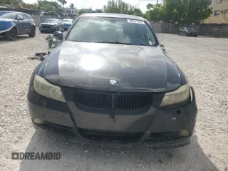 2007 BMW 3 Series 328xi with VIN WBAVC93567KX55335, listed as a Copart auction lot 60911515 with 175,798 mi miles and Salvage title. Bid and sale history available at DreamBid. Image 5.