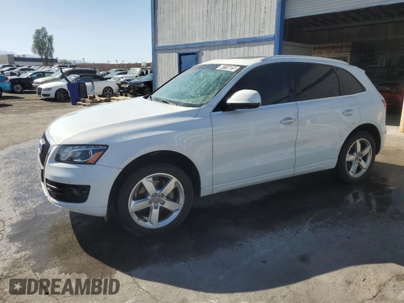 2012 Audi Q5 Premium Plus with VIN WA1LFAFP8CA035397, listed as a Copart auction lot 54115825 with 105,058 mi miles and Clean title. Bid and sale history available at DreamBid. Image 1.