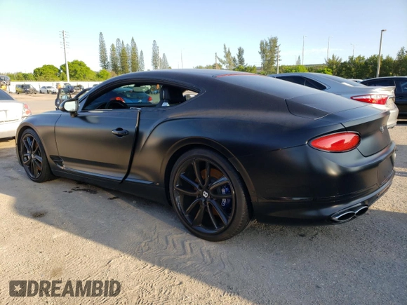 2020 Bentley Continental GT First Edition with VIN SCBCG2ZG9LC084510, listed as a Copart auction lot 51229773 with 12,289 mi miles and . Bid and sale history available at DreamBid. Image 2.