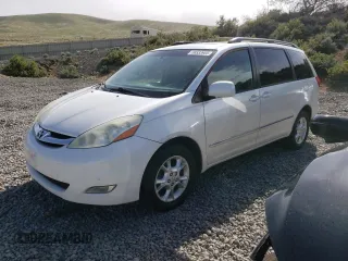 2006 Toyota Sienna XLE z VIN 5TDBA22C96S056582, wystawiony jako Copart lot #56533985 z przebiegiem 215 254 mil mil oraz Szkoda całkowita • Salvage title. Historia ofert i sprzedaży dostępna na DreamBid. Obrazek 1.