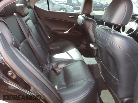 2012 Lexus IS 250 with VIN JTHCF5C22C5060552, listed as a Copart auction lot 48714725 with 138,583 mi miles and Salvage Title. Bid and sale history available at DreamBid. Image 10.