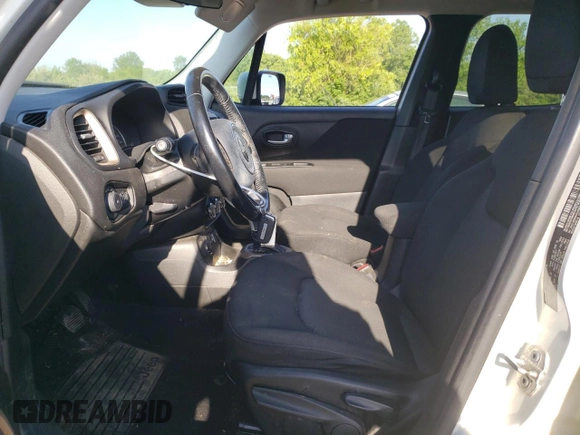 2017 Jeep Renegade Altitude with VIN ZACCJBBB0HPG49887, listed as a Copart auction lot 61934545 with 118,057 mi miles and Salvage title. Bid and sale history available at DreamBid. Image 7.
