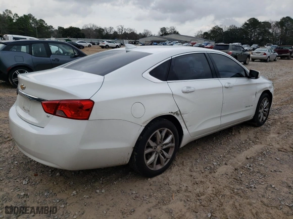 2018 Chevrolet Impala LT with VIN 2G1105S38J9151919, listed as a Copart auction lot 44452075 with 128,812 mi miles and Salvage Title. Bid and sale history available at carsss.com. Image 3.