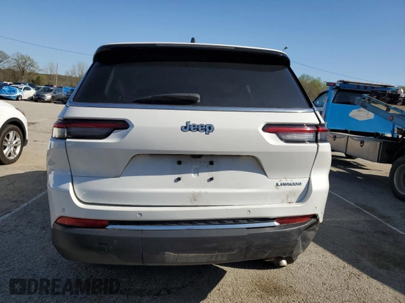 2023 Jeep Grand Cherokee Altitude with VIN 1C4RJJAG5P8883451, listed as a Copart auction lot 52218955 with Not provided miles and Salvage title. Bid and sale history available at DreamBid. Image 6.