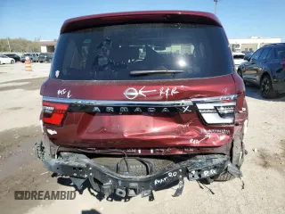 2023 Nissan Armada Platinum z VIN JN8AY2DB8P9830319, wystawiony jako Copart lot #76364214 z przebiegiem 39 534 mil mil oraz Szkoda całkowita • Salvage title. Historia ofert i sprzedaży dostępna na DreamBid. Obrazek 6.