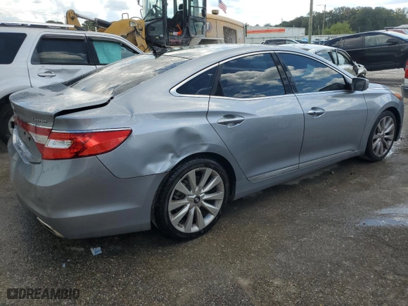 2016 Hyundai Azera Limited with VIN KMHFH4JGXGA513455, listed as a Copart auction lot 74213144 with 156,300 mi miles and Salvage Title. Bid and sale history available at carsss.com. Image 3.