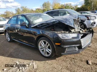 2017 Audi A4 Season of Audi Premium with VIN WAUDNAF46HN045331, listed as a Copart auction lot 75210114 with 101,014 mi miles and Salvage Title. Bid and sale history available at carsss.com. Image 4.