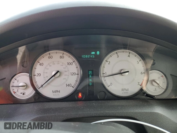 2007 Chrysler 300 Signature with VIN 2C3KA53GX7H715860, listed as a Copart auction lot 71077054 with 108,245 mi miles and Salvage Title. Bid and sale history available at carsss.com. Image 9.