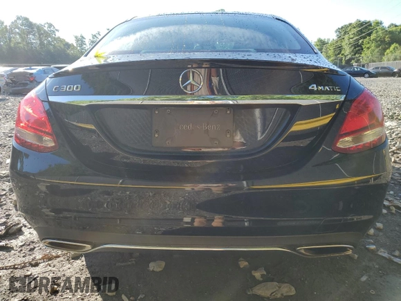 2016 Mercedes-Benz C 300 Luxury with VIN 55SWF4KB4GU156258, listed as a Copart auction lot 62634414 with 141,324 mi miles and Non repairable. Bid and sale history available at DreamBid. Image 6.