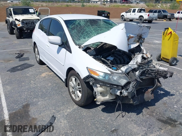 2010 Honda Insight EX with VIN JHMZE2H71AS012927, listed as a IAAI auction lot 42455037 with Not provided miles and . Bid and sale history available at DreamBid. Image 1.