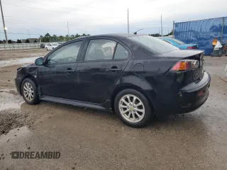 2011 Mitsubishi Lancer ES with VIN JA32U2FU7BU014152, listed as a Copart auction lot 73298354 with 163,204 mi miles and Salvage Title. Bid and sale history available at carsss.com. Image 2.