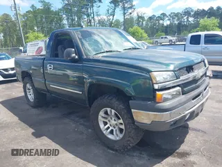2004 Chevrolet Silverado 1500 Z71 with VIN 1GCEK14T04Z325260, listed as a IAAI auction lot 42040136 with 129,346 mi miles. Bid and sale history available at carsss.com. Image 1.