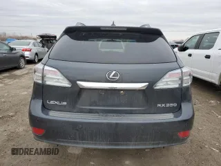2010 Lexus RX 350 with VIN 2T2BK1BA8AC076261, listed as a Copart auction lot 47752265 with 332,193 mi miles and Clean Title. Bid and sale history available at DreamBid. Image 6.