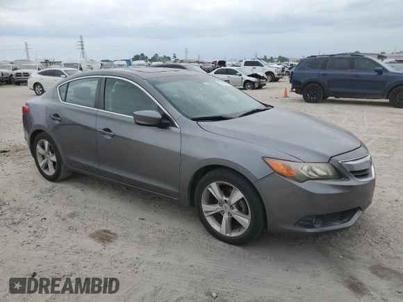 2013 Acura ILX Premium Pkg with VIN 19VDE1F55DE006300, listed as a Copart auction lot 53430155 with 69,340 mi miles and Salvage Title. Bid and sale history available at carsss.com. Image 4.