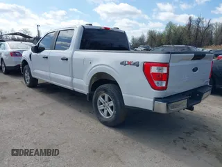 2021 Ford F-150 XL with VIN 1FTFW1E82MKD23506, listed as a IAAI auction lot 41876760 with 71,387 mi miles. Bid and sale history available at carsss.com. Image 3.