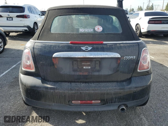 2012 MINI Convertible with VIN WMWZN3C59CT135270, listed as a Copart auction lot 48468785 with 81,726 mi miles and Clean Title. Bid and sale history available at DreamBid. Image 6.