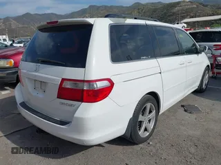 2005 Honda Odyssey EX with VIN 5FNRL38485B091244, listed as a IAAI auction lot 42021750 with 1 mi miles. Bid and sale history available at carsss.com. Image 4.