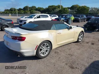 2019 Chevrolet Camaro 1LT with VIN 1G1FB3DS8K0117600, listed as a IAAI auction lot 41174936 with 110,273 mi miles. Bid and sale history available at carsss.com. Image 4.