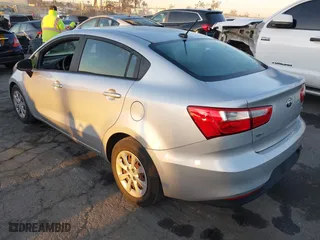 2016 Kia Rio LX with VIN KNADM4A30G6620342, listed as a IAAI auction lot 41756184 with 71,555 mi miles. Bid and sale history available at carsss.com. Image 3.
