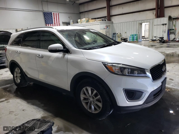 2016 Kia Sorento LX with VIN 5XYPG4A37GG053194, listed as a Copart auction lot 85230964 with 72,320 mi miles and Salvage Title. Bid and sale history available at carsss.com. Image 4.