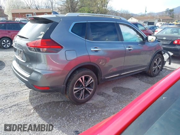 2017 Nissan Rogue SL with VIN 5N1AT2MV6HC871486, listed as a IAAI auction lot 41859693 with 92,344 mi miles. Bid and sale history available at carsss.com. Image 4.