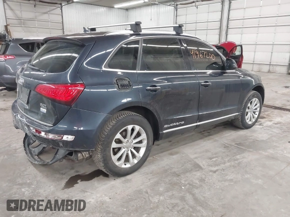 2016 Audi Q5 Premium with VIN WA1C2AFP0GA121286, listed as a IAAI auction lot 41967200 with 139,673 mi miles and . Bid and sale history available at DreamBid. Image 4.