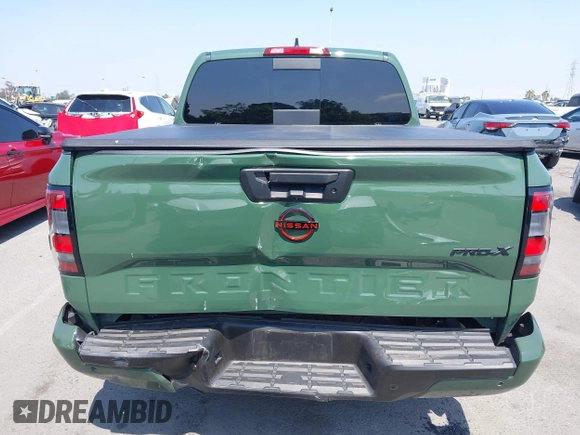 2024 Nissan Frontier SL with VIN 1N6ED1EJ0RN602640, listed as a IAAI auction lot 42465622 with 29,368 mi miles and . Bid and sale history available at DreamBid. Image 16.