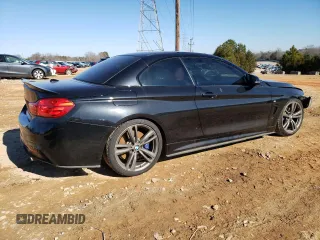 2016 BMW 4 Series 435i with VIN WBA3T3C55G5A41525, listed as a Copart auction lot 85634234 with 107,004 mi miles and Salvage title. Bid and sale history available at DreamBid. Image 3.