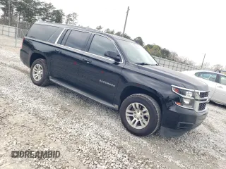 2016 Chevrolet Suburban LT with VIN 1GNSCHKC0GR409411, listed as a Copart auction lot 50060555 with 93,829 mi miles and Salvage Title. Bid and sale history available at carsss.com. Image 4.