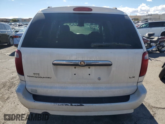 2007 Chrysler Town & Country LWB LX with VIN 2A4GP44RX7R353074, listed as a Copart auction lot 77698614 with 0 mi miles and Salvage Title. Bid and sale history available at carsss.com. Image 6.