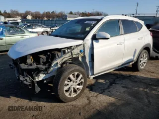 2021 Hyundai Tucson Value with VIN KM8J33A4XMU327840, listed as a Copart auction lot 42600145 with 47,325 mi miles and Salvage Title. Bid and sale history available at carsss.com. Image 1.