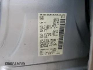 2020 Nissan Titan SL with VIN 1N6AA1ED6LN501062, listed as a Copart auction lot 48119575 with 46,228 mi miles and Salvage title. Bid and sale history available at DreamBid. Image 12.