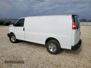 2020 Chevrolet Express Cargo with VIN 1GCWGAFP7L1127228, listed as a Copart auction lot 58584465 with 83,826 mi miles and Salvage title. Bid and sale history available at DreamBid. Image 2.