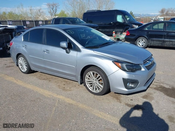 2012 Subaru Impreza Sedan 2.0i Limited with VIN JF1GJAH69CH030040, listed as a IAAI auction lot 42047722 with 127,807 mi miles. Bid and sale history available at carsss.com. Image 1.
